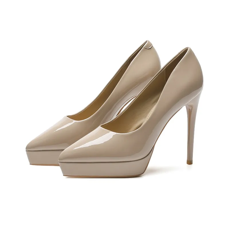 Zubumei Slim Heel High Heels 10.5cm Women's-1