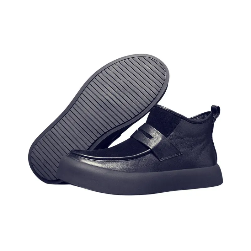 JANE HARLOW Ankle Boots Men's Black-5