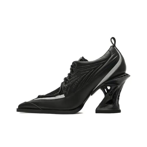 DAPHNE LAB Sugar free Series Chunky Heel High Heels 8.5cm Women's
