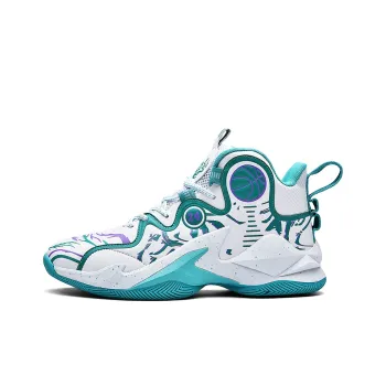 BIANSULONG Basketball Shoes Unisex High Top White Moon