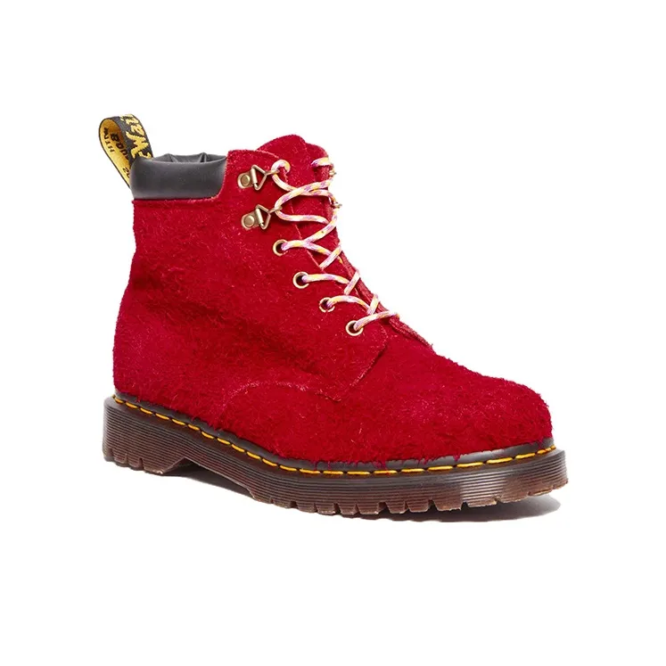 Dr.Martens 939 Ben Suede Hiker Style Boots 'Dms Red'-1