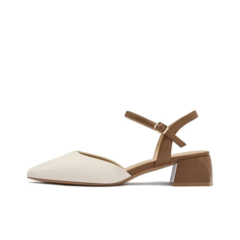 JOSINY Chunky Heel High Heels 4.5cm Women's-8