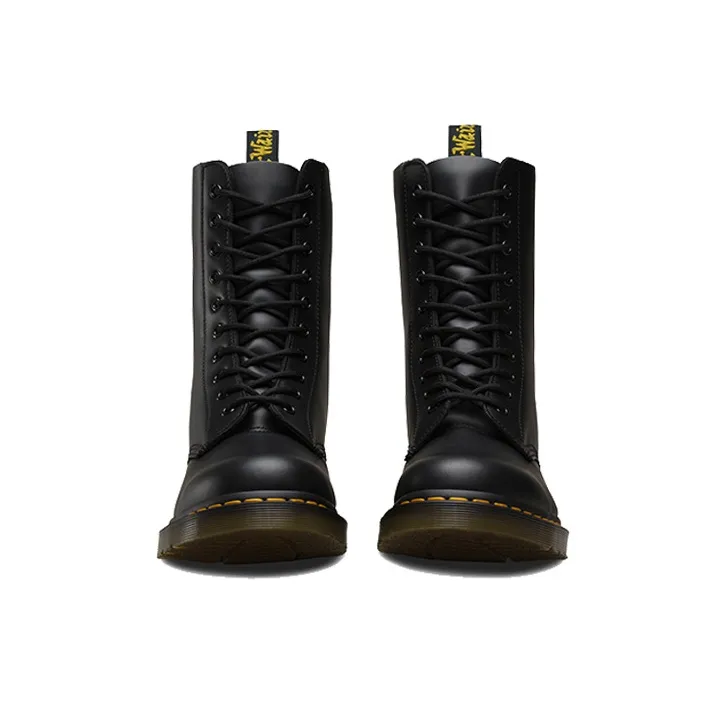 Dr. Martens 1490 Black Smooth Leather-2