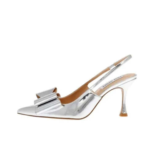 STEVE MADDEN Slim Heel High Heels 8cm Women's Silver