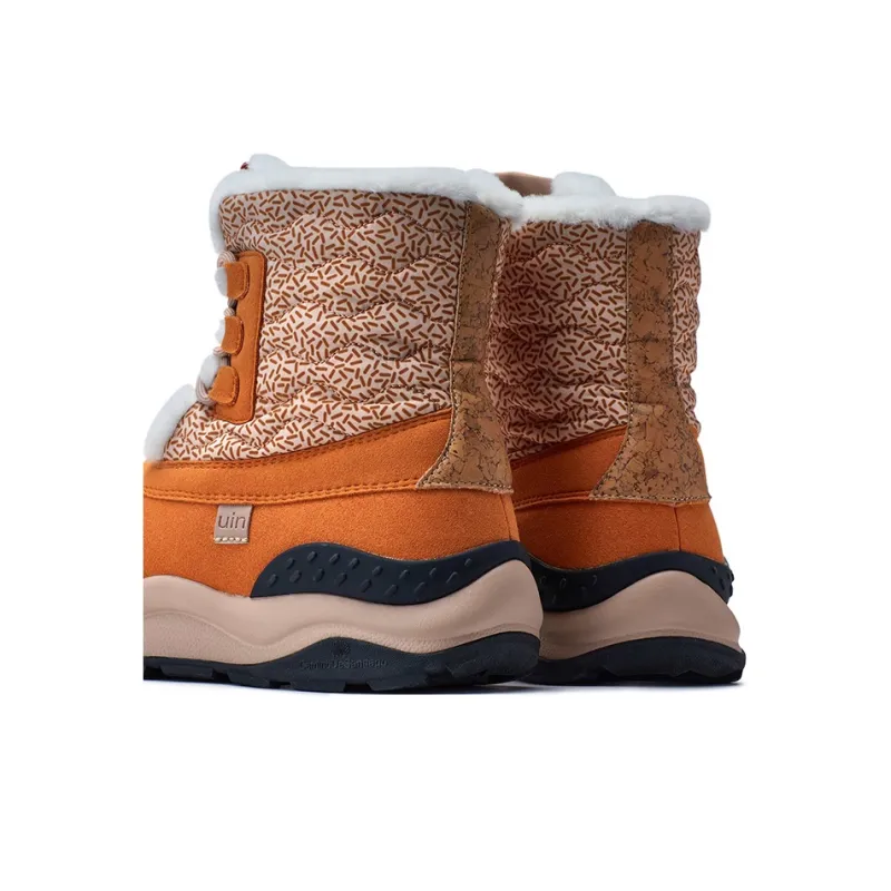 U.IN Plants & Flowers Snow Boots Women's Purple/Dark Gray/Orange-18