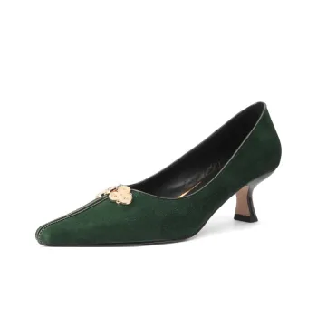 Echo&yolo Chunky Heel High Heels 5.5cm Women's