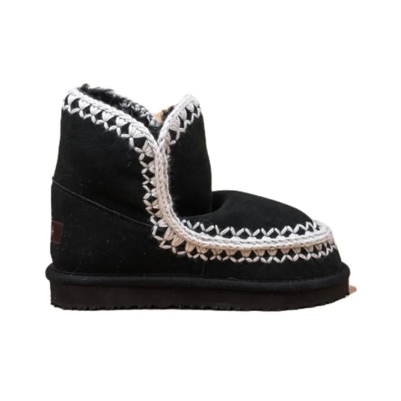 K.D.KENAZ Short Snow Boots Women's Black-1