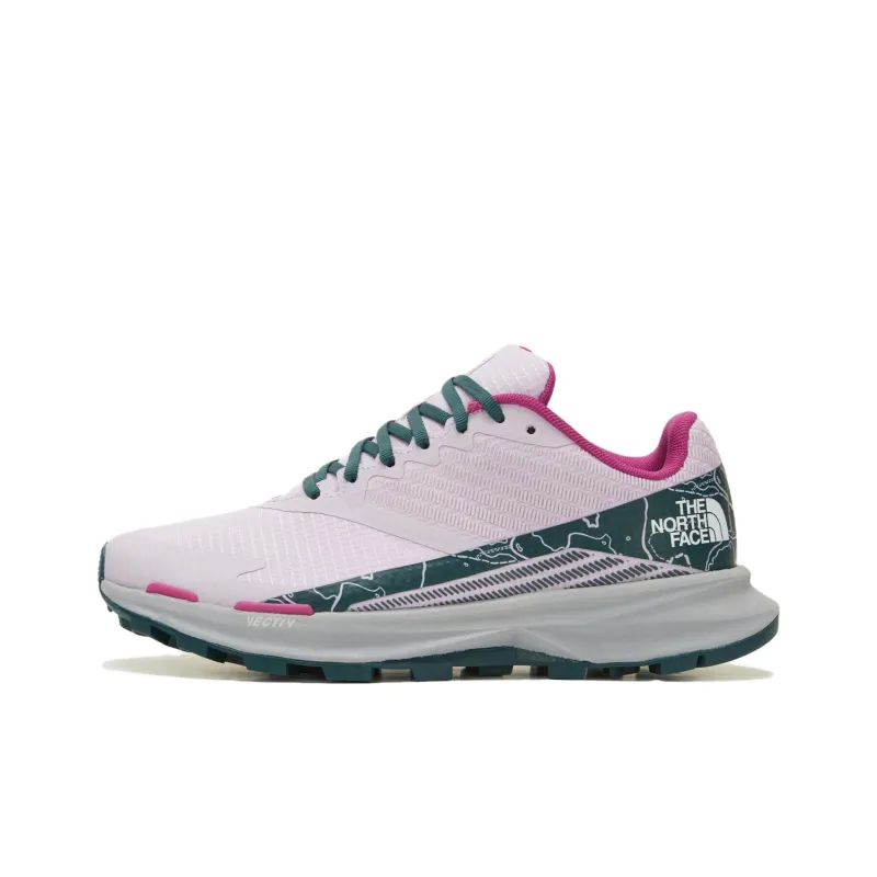 THE NORTH FACE Vectiv Cushioning, Wear Resistant Low Top Trail Running Shoes Women's Pink-0