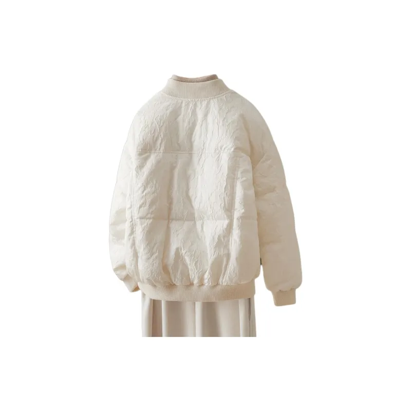 IHIMI Puffer Jacket Women's Ecru-1