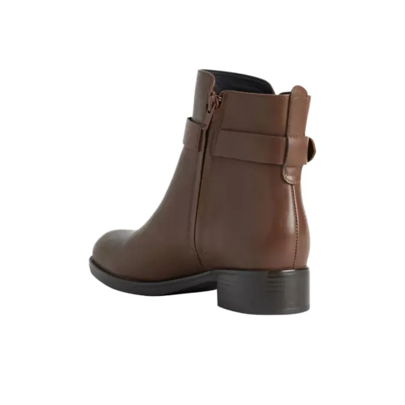 GEOX Felicity ABX Ankle Boots 3.5cm Women's Brown-3