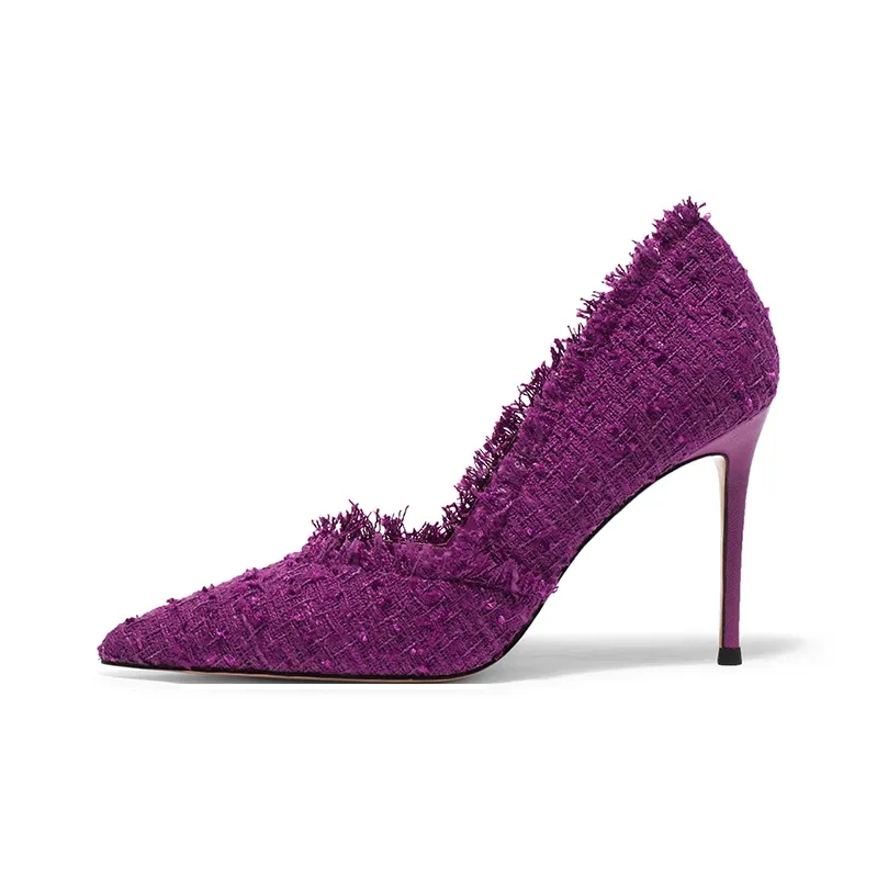 Coup De Foudre Slim Heel High Heels 9.5cm Women's-6