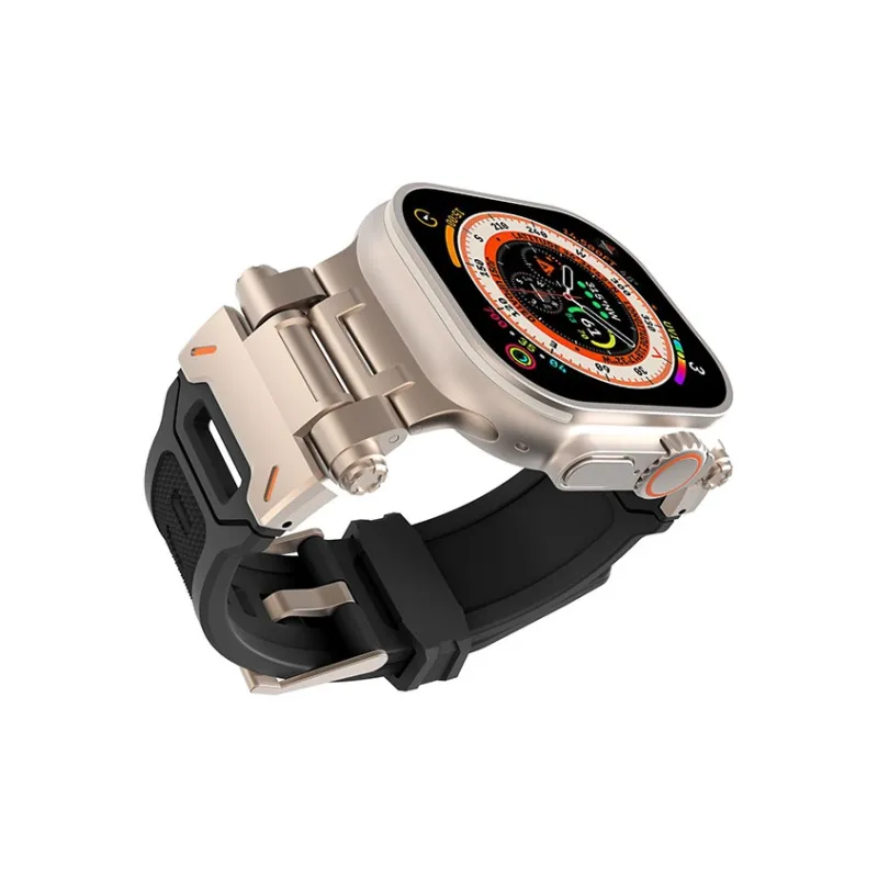 ZHENGGUANG Watch Band Apple Compatibility 41mm Silicone Material-13