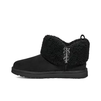 UGG Classic Ultra Mini Braid 'Black' Women's