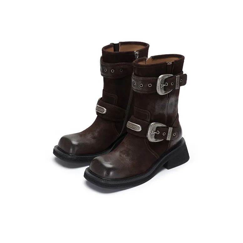 SUGARSU Ankle Boots Women's Ancora Red-2
