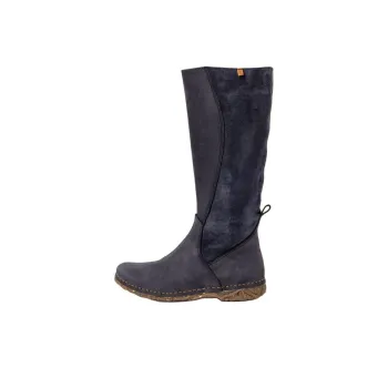 El Naturalista ANGKOR Knee-high Boots 2cm Women's Marine Blue