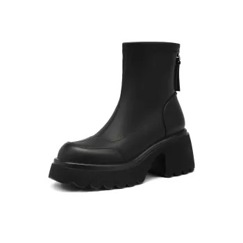 ELLE Ankle Boots Women's Black/Brown