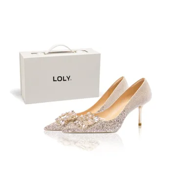 LOLY High Heels Women's Gold