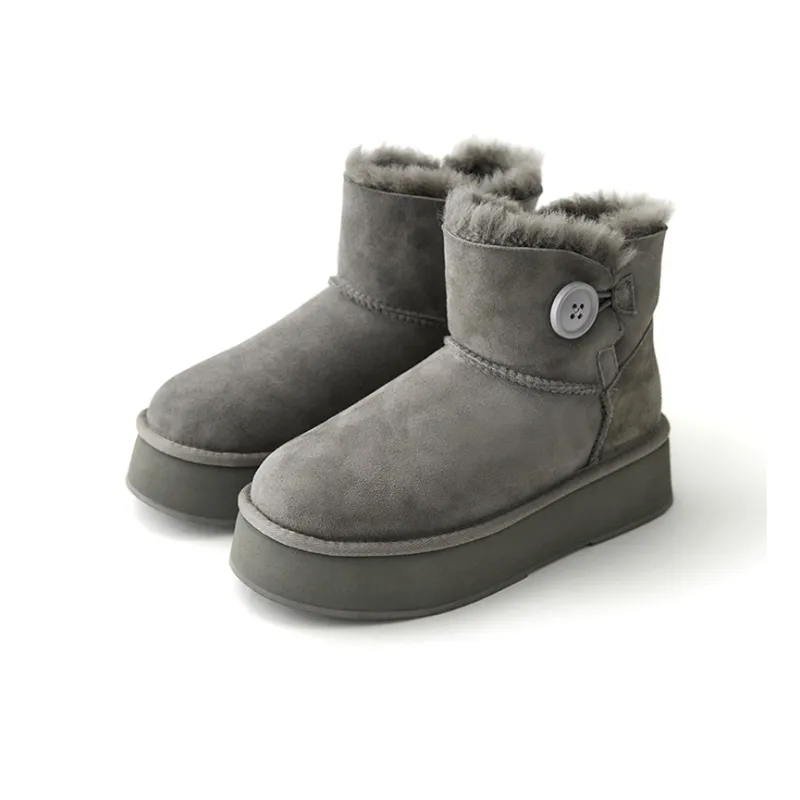 Marie Claire Warm Short Snow Boots Women's-3