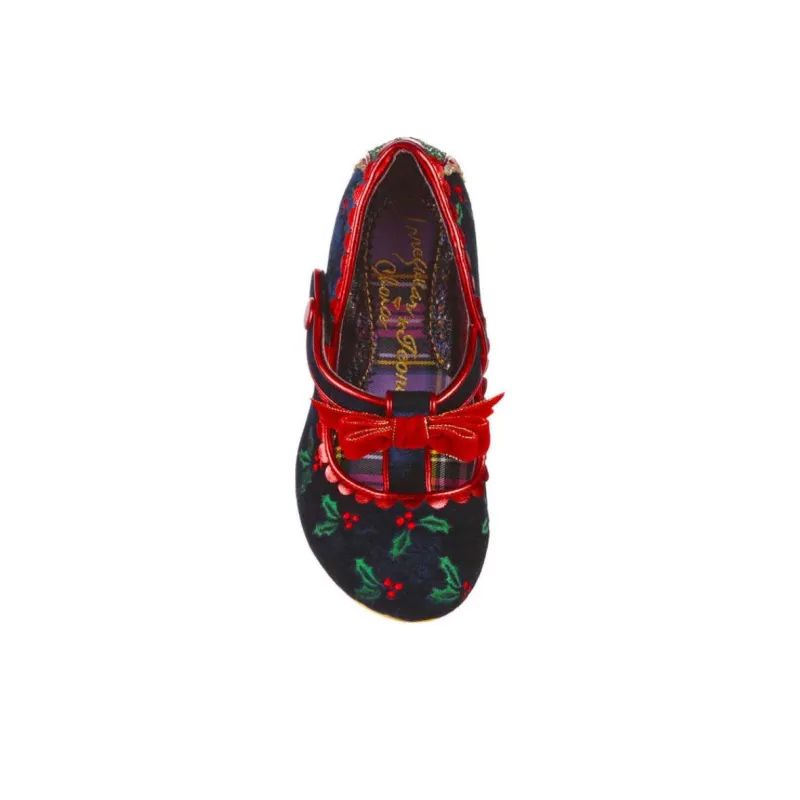 IRREGULAR CHOICE Perfect Parcel High Heels Unisex Black Green Red-3