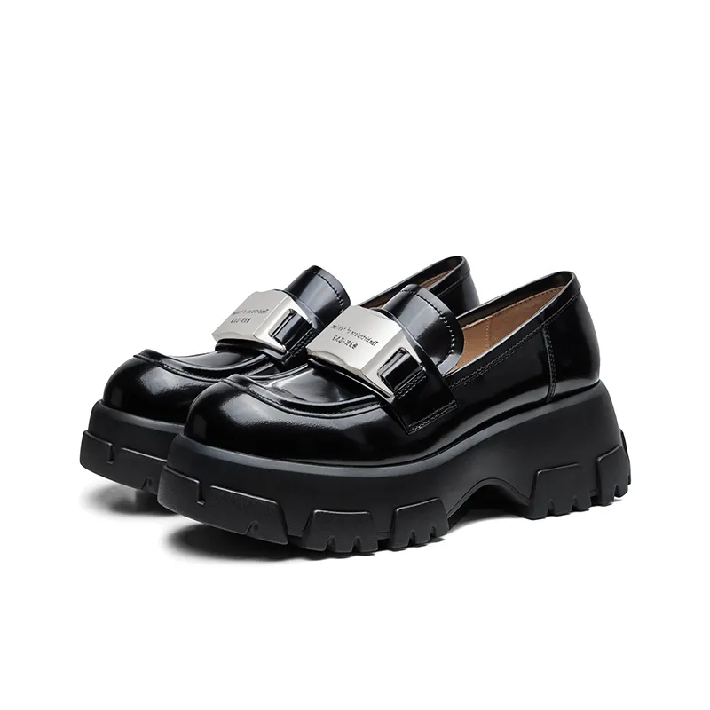 CHERYKALLY Chunky Heel High Heels 6.5cm Women's Ecru-6