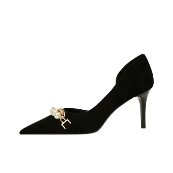 QITUMAUL Slim Heel High Heels Women's