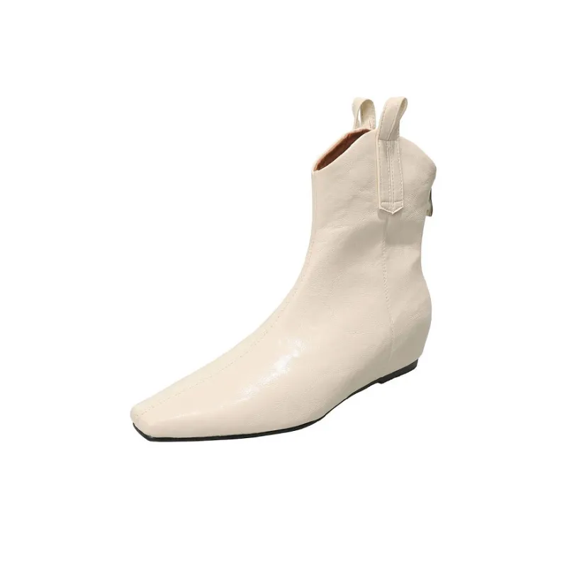 Echo&yolo Slim Boot Zip Closure Ankle Boots Women's-20