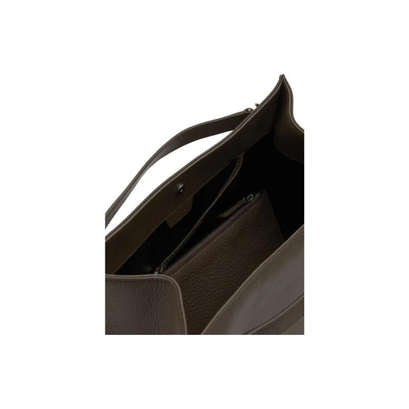 THE ROW Leather Handbag Women's Dark Gray-2