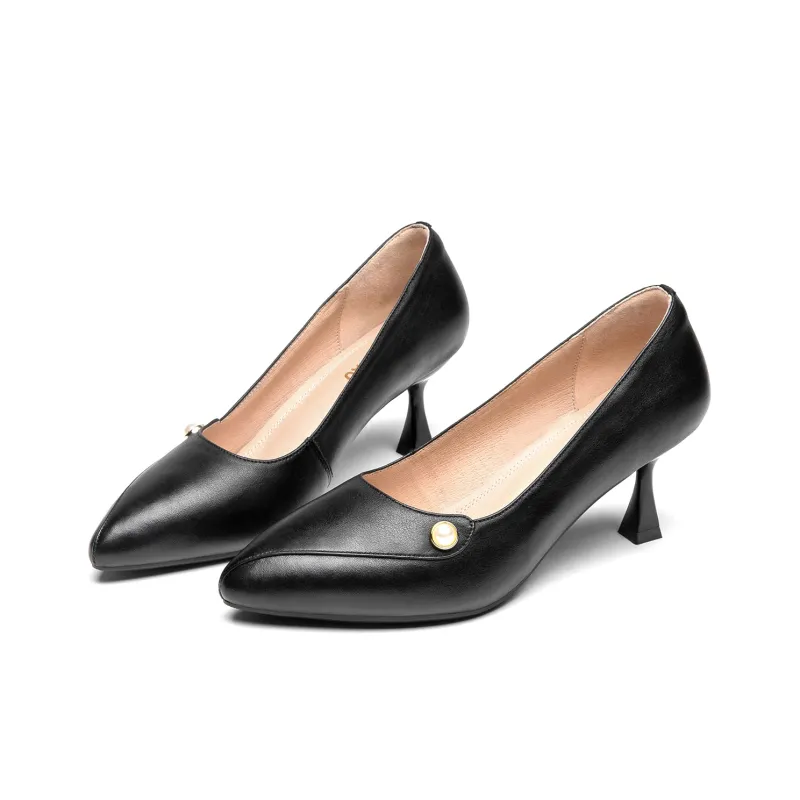 Conley Bird Flared Heel High Heels 5cm Women's-2