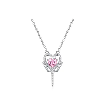 CHIEMOT S925 Silver Collarbone Chain Women's