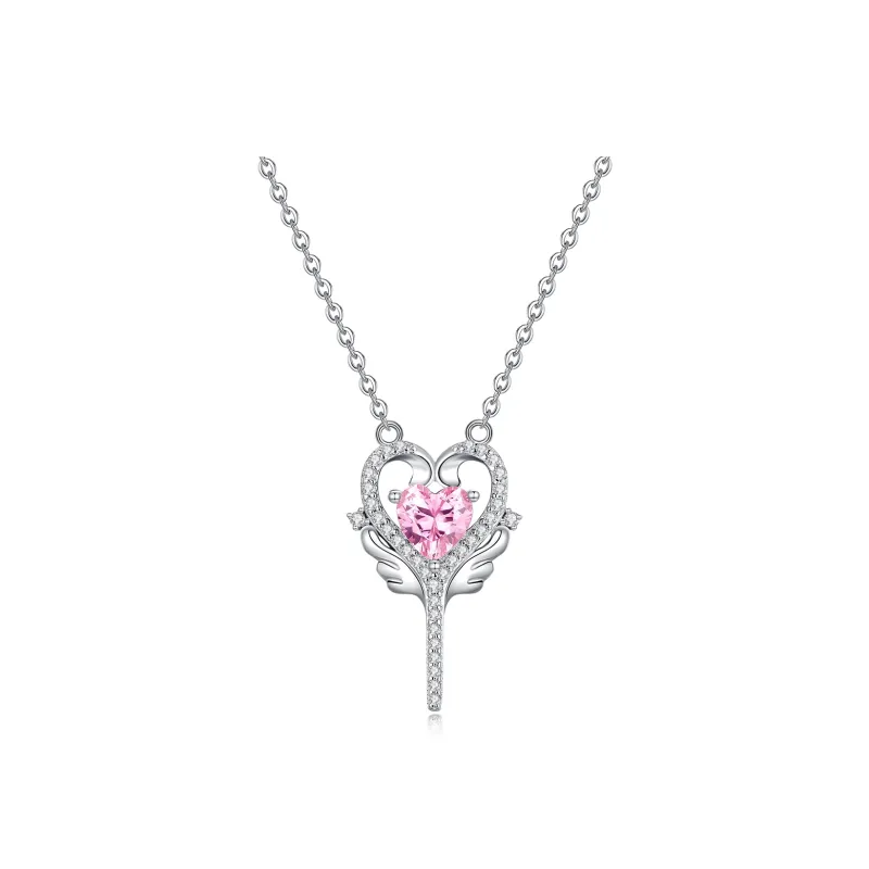 CHIEMOT S925 Silver Collarbone Chain Women's-0