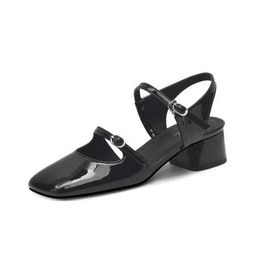 CAMEIDO Stylish Sandals Women's Black