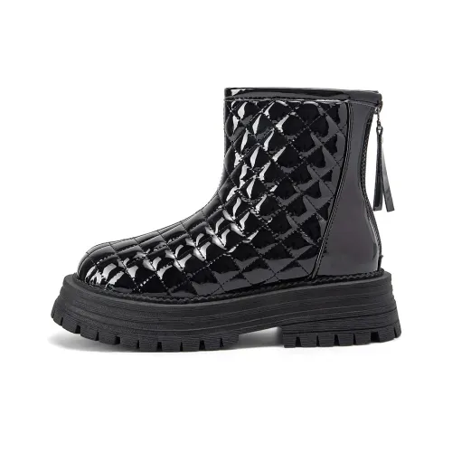 OMS Ankle Boots Women's Black/White