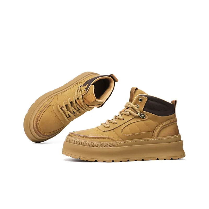 U7 Martin Boots Men Caramel-2