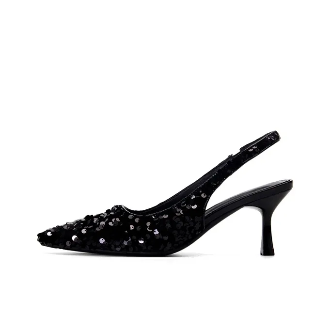 LESELE Slim Heel High Heels 7cm Women's-0