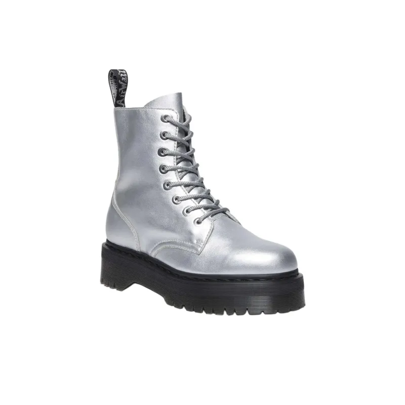 Dr.Martens Jadonseries Short Martin Boot Unisex Silver-1