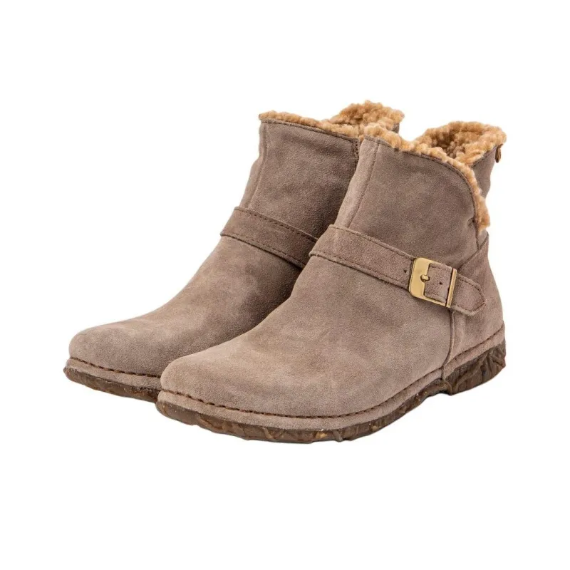 El Naturalista ANGKOR Ankle Boots 2cm Women's Taupe-1