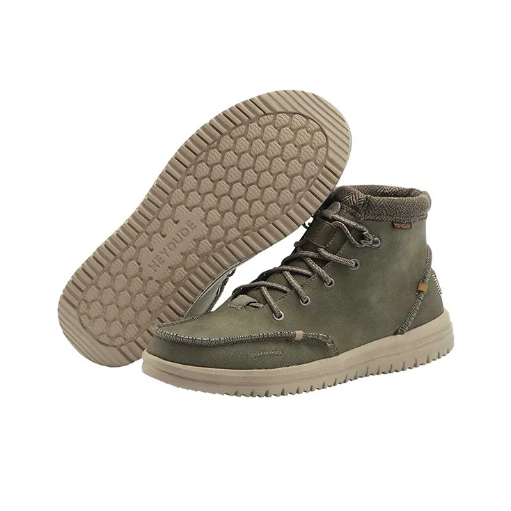 Heydude Ankle Boots Men's Moss Green-6