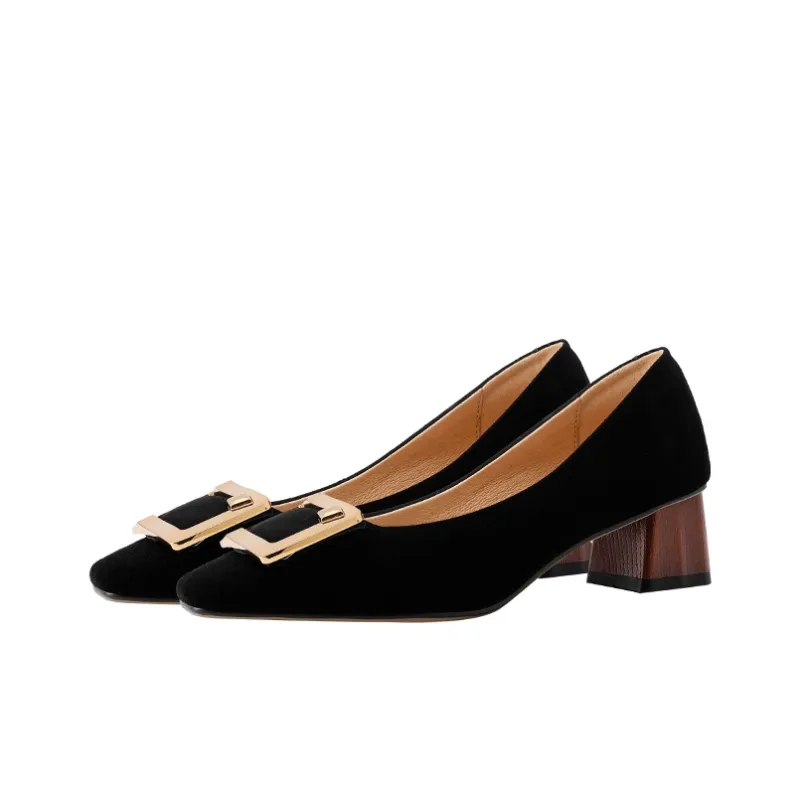 Naiyee Chunky Heel High Heels 4.5cm Women's-2