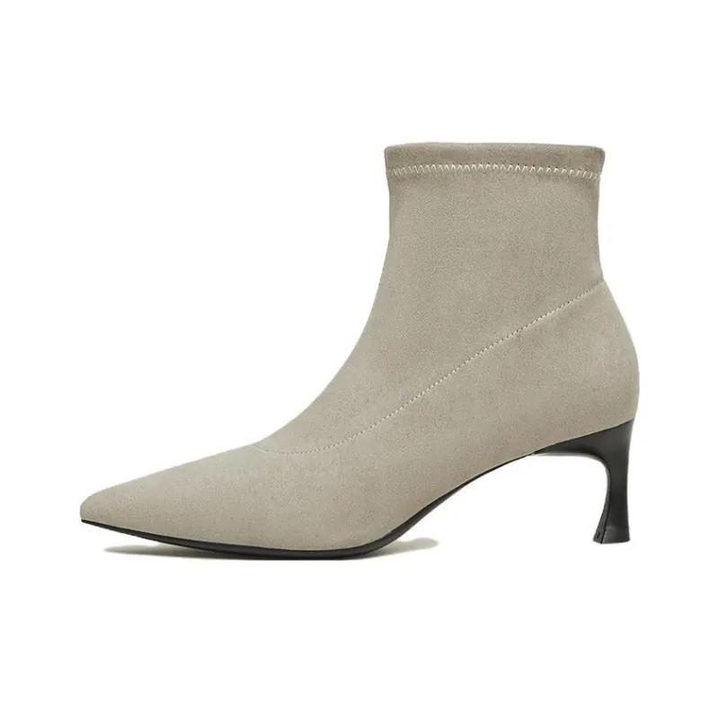 TATA Ankle Boots Women's Gray/Black-0
