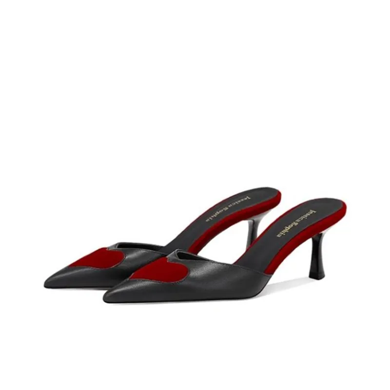 JESSICA SOPHIA Slim Heel High Heels 6cm Women's Black-2