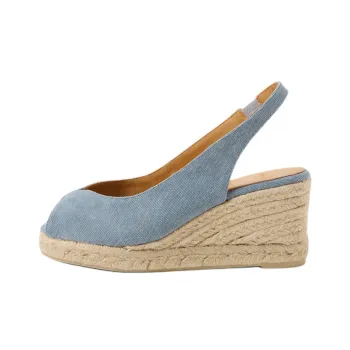 Castañer BARBARA Wedge Heel High Heels 7cm Women's Blue