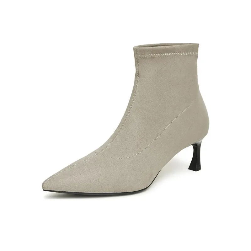 TATA Ankle Boots Women's Gray/Black-1
