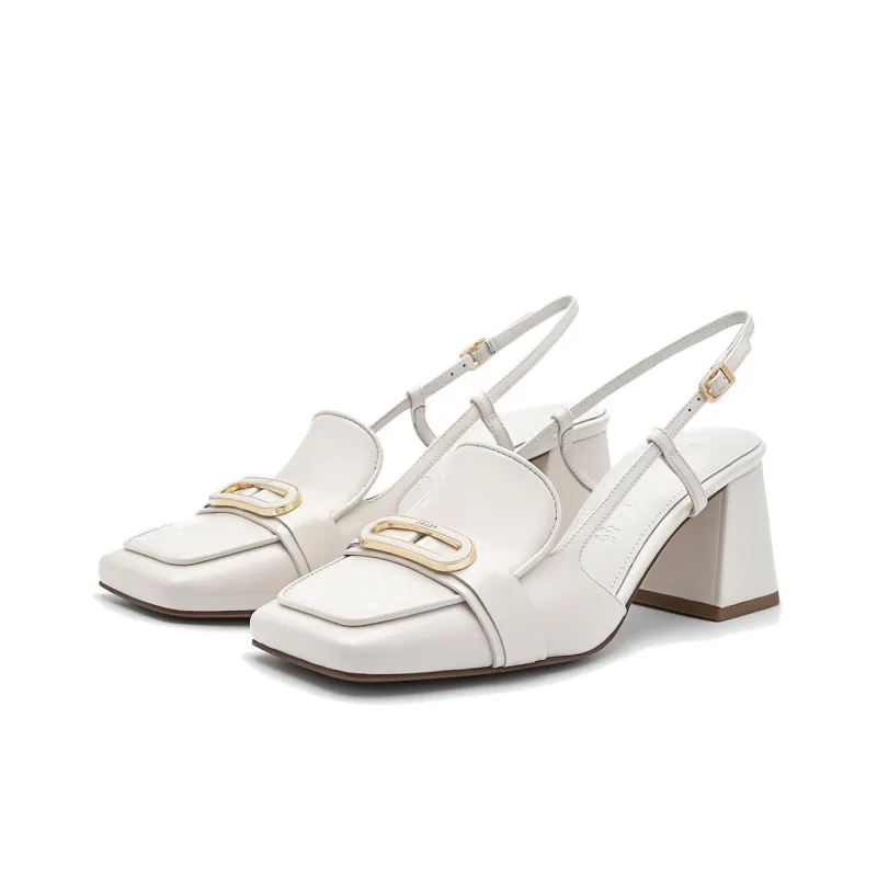 PEDRO Chunky Heel High Heels 6cm Women's-6