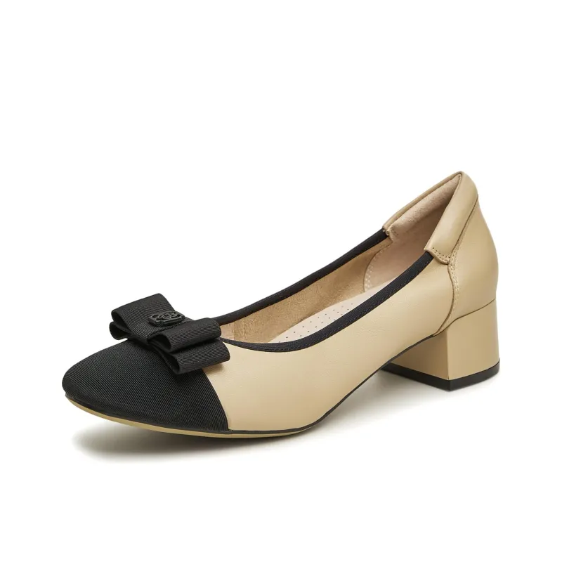 Teenmix High Heels Women's Ecru/Apricot-3