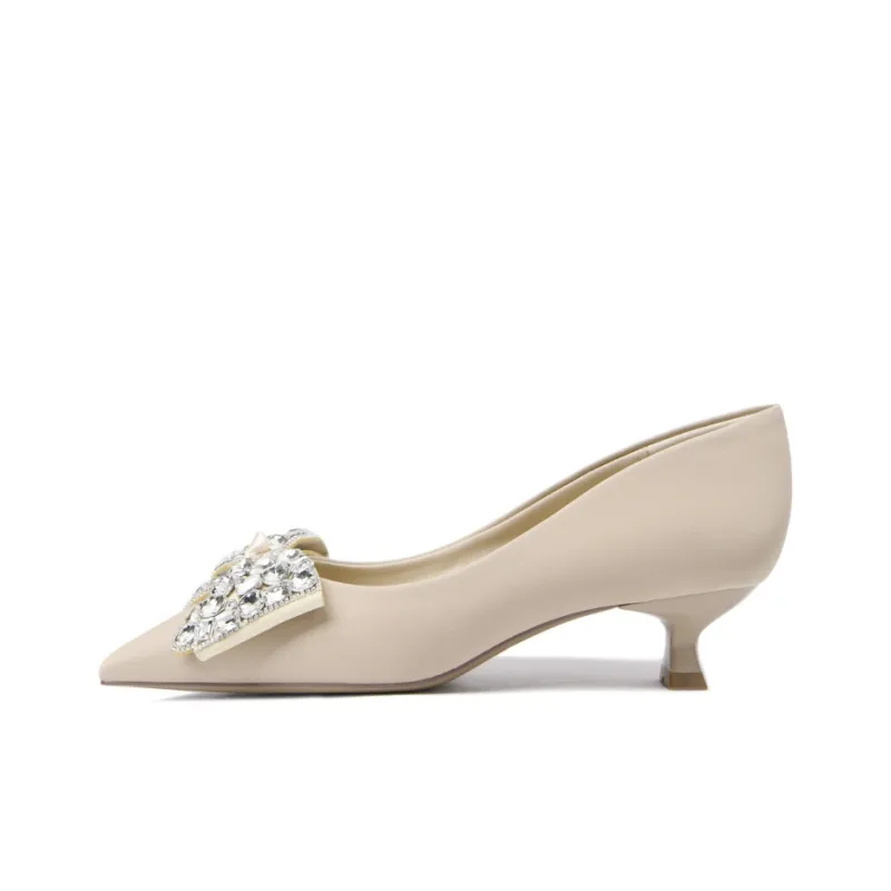 CAMEIDO Slim Heel High Heels 4cm Women's-3