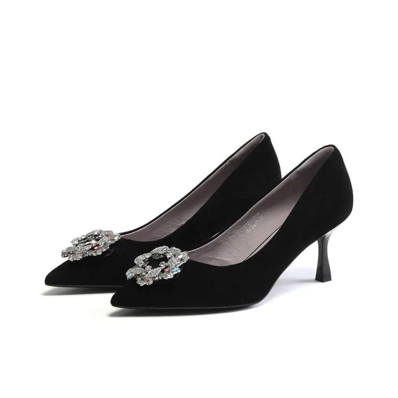 ST&SAT Slim Heel High Heels 7cm Women's-1