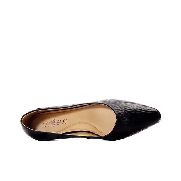 LESELE Chunky Heel High Heels Women's-3
