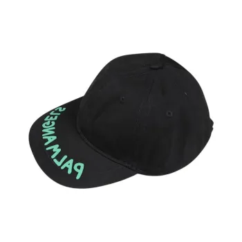 PALM ANGELS Logo Printed Baseball Cap