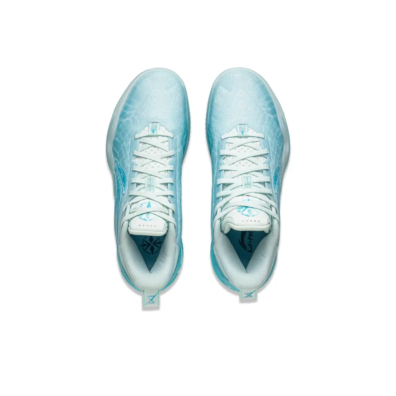 LiNing Knife 5 Slip Resistant Rebound Coverage Performance Basketball Shoes Men's Blue-3