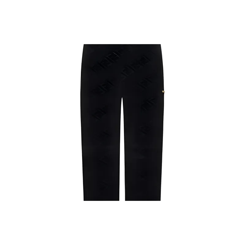 FENDI SS22 Sports Pants Men's Black-4